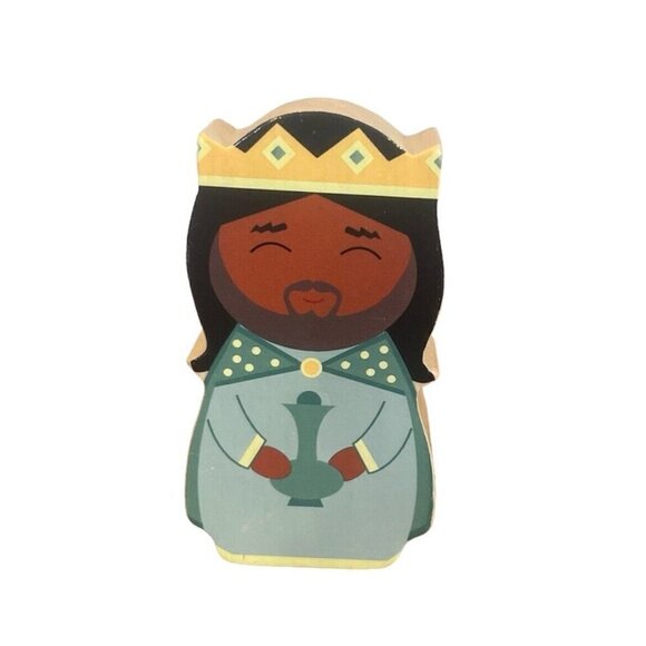 Christmas Nativity Wooden Playset King  Replacement Addition - Picture 1 of 8